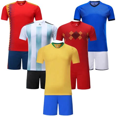 Kids blank v neck short sleeve soccer jerseys youth football jerseys boys plain soccer uniforms ...