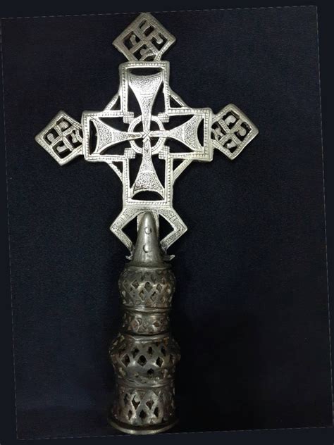 Ethiopian Orthodox Coptic Ceremonial Cross - Mahiber | 2024