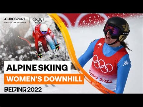 Corinne Suter Beats Sofia Goggia To Women's Downhill Olympic Gold | 2022 Winter Olympics - The ...