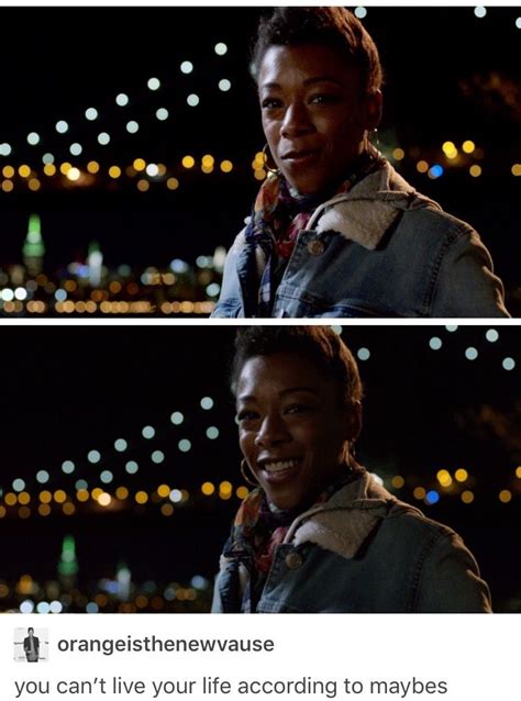 Oitnb, Orange is the new black, poussey Washington.. I am gonna miss her