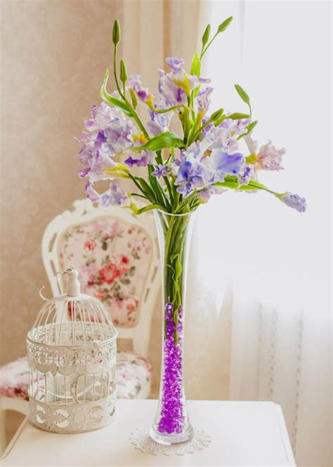 Iris Bouquet - Artificial Flowers - Handmade With Love | Oriflowers