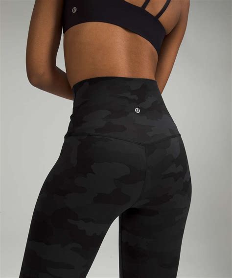 Lululemon Align Super High-Rise Pant 28" - Heritage 365 Camo Deep Coal ...