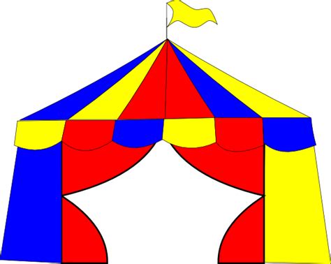 Big Top Tent Clip Art at Clker.com - vector clip art online, royalty free & public domain