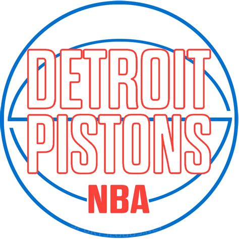 Detroit Pistons Logo - Primary Logo - National Basketball Association ...