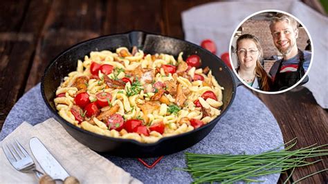 Rezept: Spätzle-Pfanne mit Pfifferlingen – "Ein wahrer Gaumenschmaus"