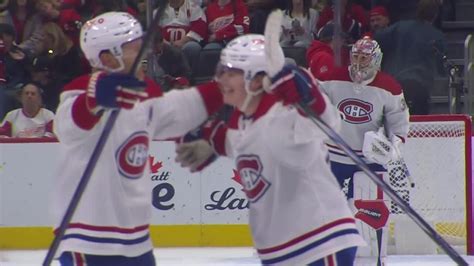 Detroit Red Wings vs. Montreal Canadiens - Game Highlights