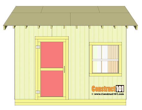 Shed Plans 10x12 Gable Shed - Step-By-Step - Construct101