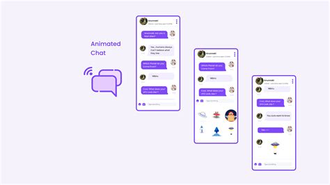 Animated Chat on Behance