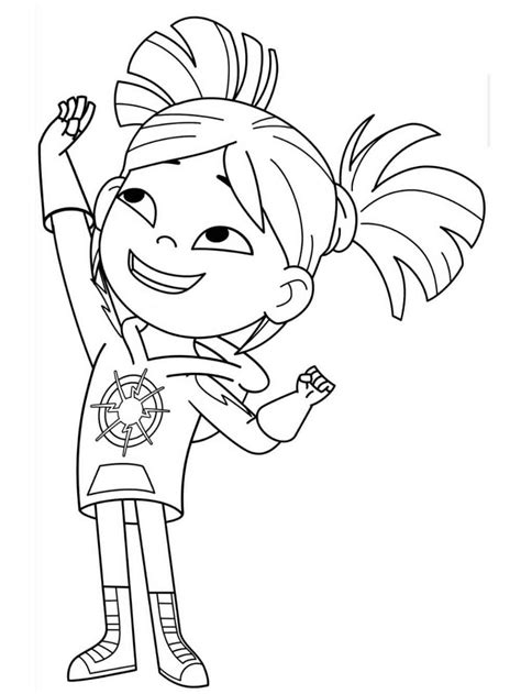 Hero Elementary coloring pages - SeaColoring