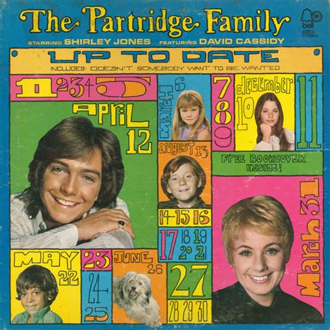 The Partridge Family Starring Shirley Jones Featuring David Cassidy ...