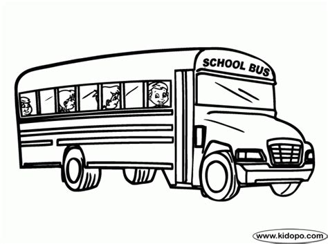 Get This Free School Bus Coloring Pages t29m11