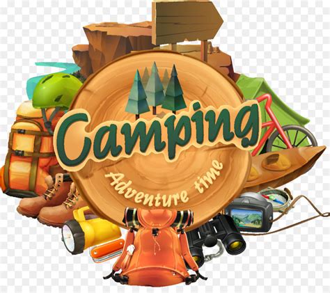 Cartoon Camping Clipart