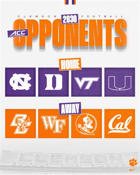 Clemson Tigers 2024 Football Schedule - Glen Philly