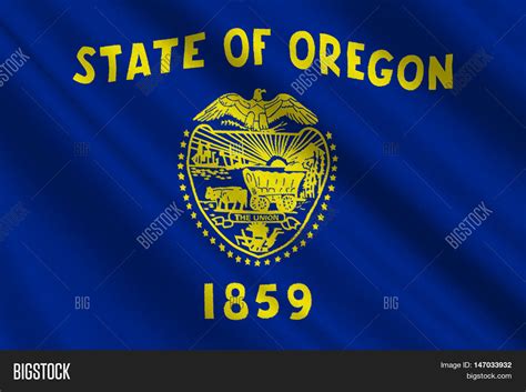 Flag Oregon State Image & Photo (Free Trial) | Bigstock