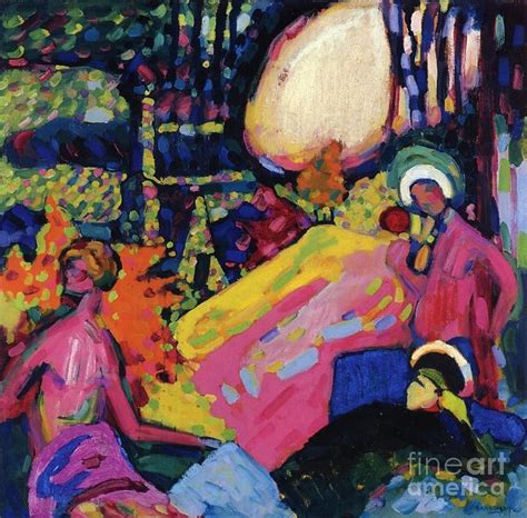 White Sound Painting by Kandinsky - Fine Art America