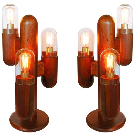 Postmodern Wood Cactus Lamps, Pair ** Saturday Sale ** at 1stDibs ...