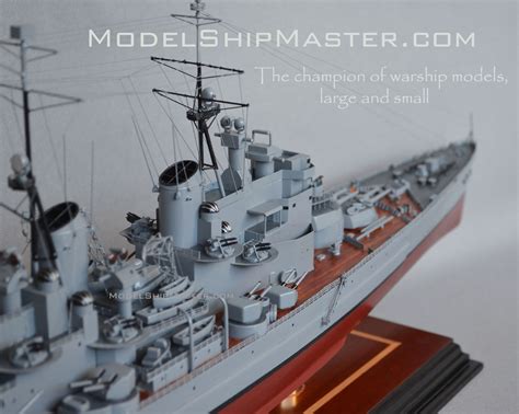 HMS VANGUARD battleship model