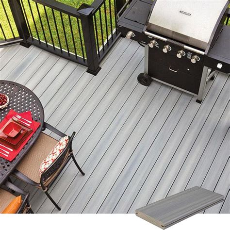 Decking - Deck Building Materials - The Home Depot Outdoor Decking, Backyard Deck, Trex Enhance ...