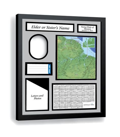 Missionary Wall Plaques - Mission Tracker in 2022 | Mission, Wall ...