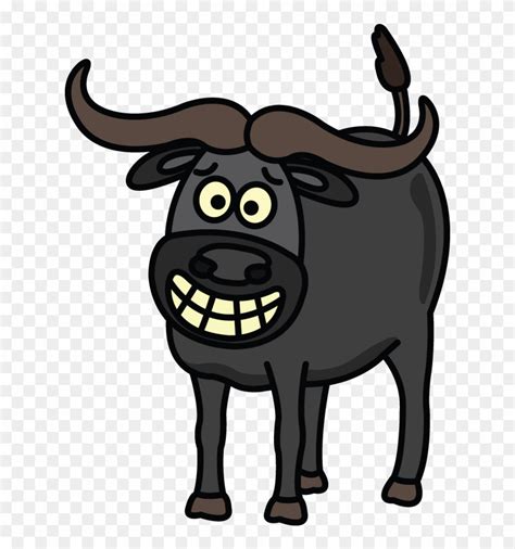 Download Buffalo Clip Cartoon - Cute Buffalo Cartoon Png Transparent ...