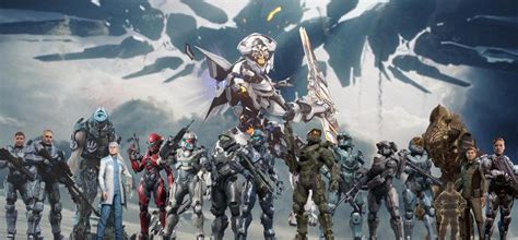 The characters of Halo 5: Guardians : halo