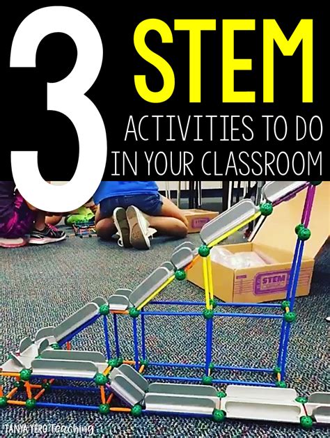 Three Awesome STEM Activities to Do in Your Classroom | Classroom, Elementary math classroom ...