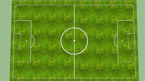 Football Pitch (version 2) | 3D Warehouse