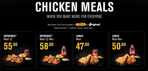 Chicken Licken Menu Prices & Specials