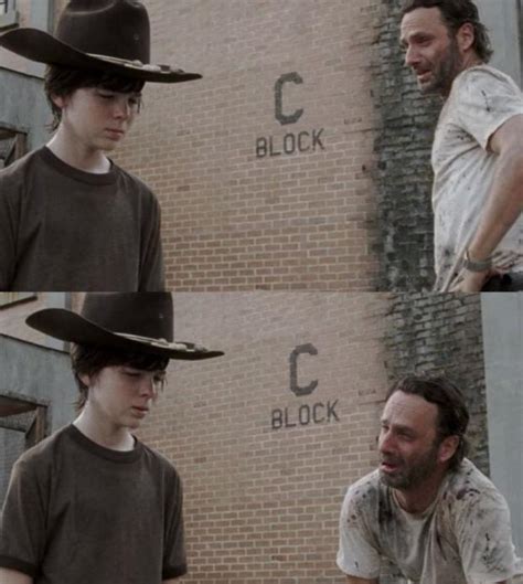 Rick and Carl Blank Meme Template - Imgflip