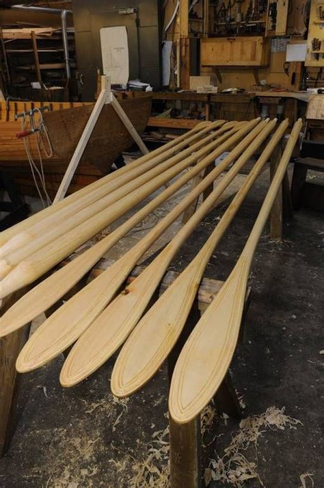 Construction of the Gokstad Boat at the Viking Ship Museum Wooden Canoe, Wooden Boat Building ...