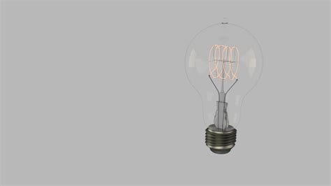 rendering - Light-bulb Filaments: Brightness and Internal Reflections ...
