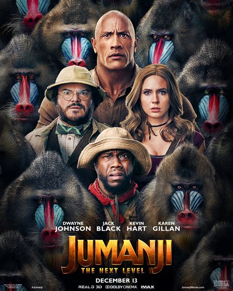 Jumanji: The Next Level (2019) Poster - Jumanji Photo (43024443) - Fanpop