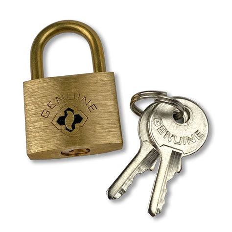 Brass Padlock Keyed-Alike with 2 Keys