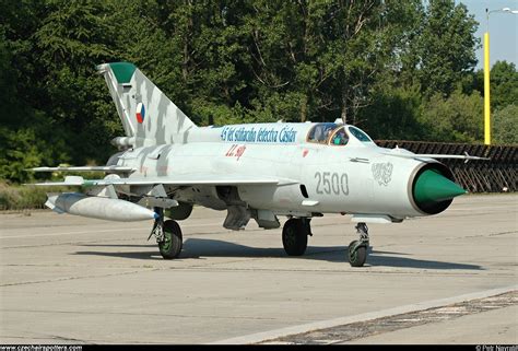 Czech - Air Force - Mikoyan-Gurevich MiG-21MFN 2500 - czechairspotters.com