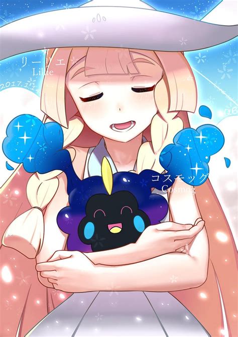 Lillie and Nebby | Pokémon Sun and Moon | Pokemon, Pokemon sun, Pokémon heroes