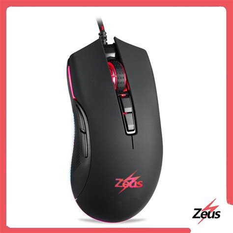 Zeus MR001 ( Z - Lance Head ) Wired Gaming Mouse RGB Backlight Gaming - Graded Wired Performance ...