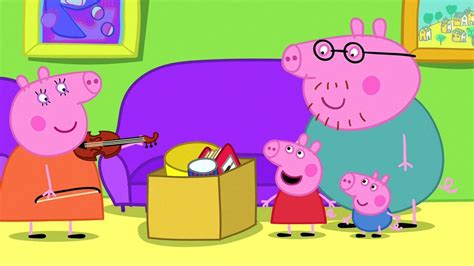 Watch Peppa Pig Season 1 Episode 16 : Peppa Plays Some Music - Watch ...