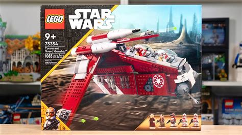 LEGO Star Wars 75354 CORUSCANT GUARD GUNSHIP Review! (2023) | Brick ...