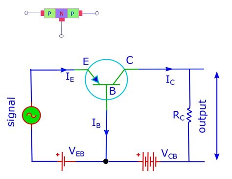 Common Collector Configuration Circuit Diagram