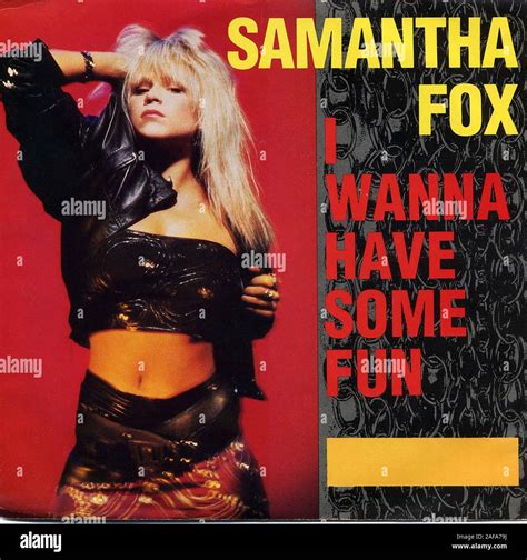 Samantha fox hi-res stock photography and images - Alamy