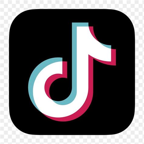 Download TikTok PNG Social Media Icon