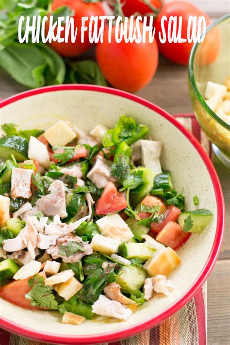 CHICKEN FATTOUSH SALAD | You and Me