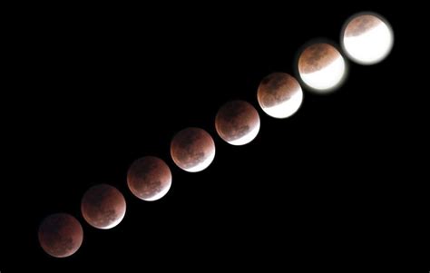 Lunar Eclipse Timelapse Shot , [OC] : r/space