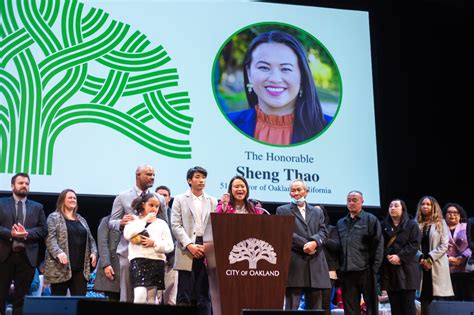 Photos: Oakland Mayor Sheng Thao sworn in at inauguration ceremony