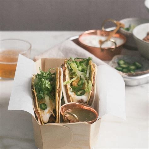 Double Decker Tacos with Ground Beef - A Cozy Kitchen