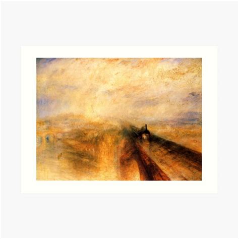 "Rain, Steam and Speed turner" Art Print for Sale by arthistory | Redbubble