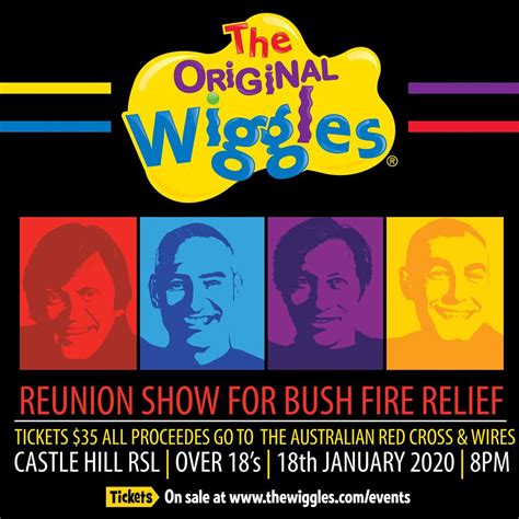 ORIGINAL Wiggles reunion show for bushfire relief. ALL proceeds from ...