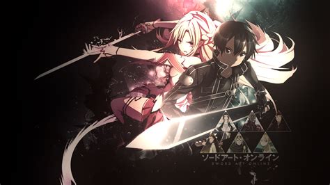 Sword Art Online HD Wallpaper: Asuna Yuuki & Kirito