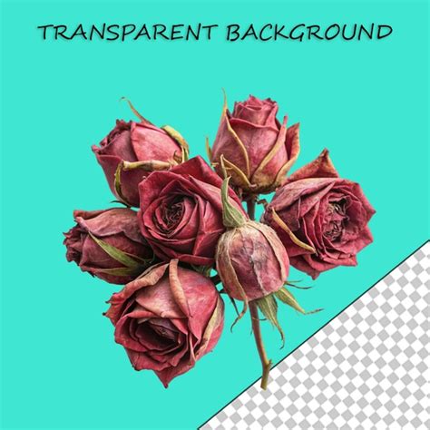 Premium PSD | Rose flower png isolated on transparent background