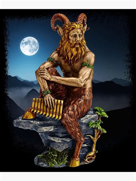 "Pan God of the Wild" Poster for Sale by signsandsymbols | Redbubble